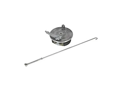 Bremsschild hinten komplett einbaufertig mit Bremsstange - für Simson S51, S53, S70, S83