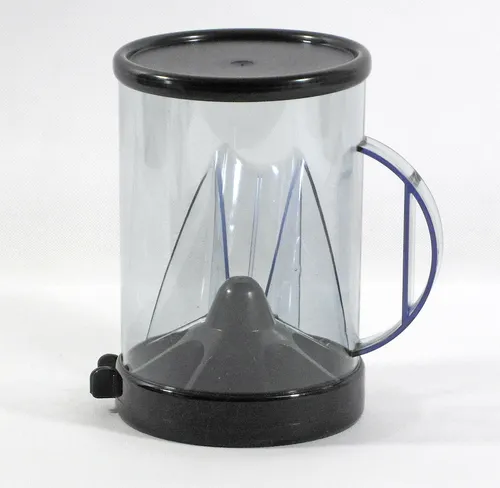 GSD Kaffeedosierer DOSO - Praktischer Küchenhelfer aus Kunststoff, 12 cm hoch, für müheloses Portionieren und Aromaschutz von Kaffee, Kakao und mehr