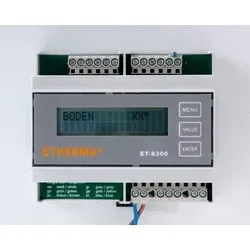Etherma ET-8300 Vollautomatische Steuerung für Freiflächenheizung - Temperatursensoren für effiziente, vollautomatische Beheizung von Freiflächen, Garagen, Treppen und Dächern – ideal für Sicherheit und Komfort im Winter.