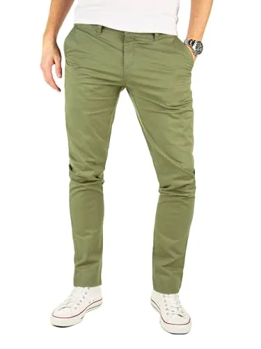 Yazubi Grüne Chino Herren Hose - Stretch Business Chinohosen für Männer - Modische Yazubi Chino Kyle in Dusky Green, perfekt für Casual & Office-Looks. Bequem und strapazierfähig mit optimaler Bewegungsfreiheit für den aktiven Mann.