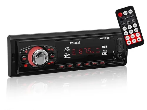 BLOW 78-279# Autoradio mit Bluetooth - Zubehör für Car HiFi, bietet Bluetooth-Konnektivität und kommt mit Fernbedienung für einfachen Zugriff während der Fahrt.