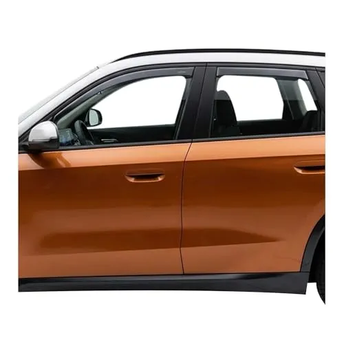 OMAC Lüftungsgitter Windabweiser für BMW X1 U11 (2022-2025) - Lüftungsgitter Windabweiser aus hochwertigem Acryl, aerodynamisch und einfach zu montieren. Reduziert Windgeräusche und verbessert den Luftstrom für ein angenehmes Fahrerlebnis.