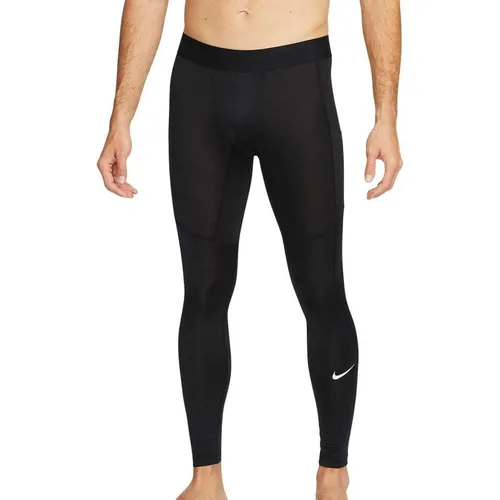 Nike Herren NP DF Leggings XL, Black/White - Dri-FIT Fitness-Tights für Herren, atmungsaktiv und komfortabel, ideal für Sport und Training.
