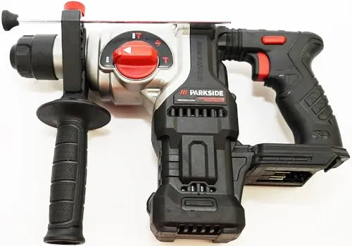 PARKSIDE PERFORMANCE 20V Akku-Kombihammer PKHAP 20-Li C3 - kraftvoller SDS-Plus Bohrer für Beton, Holz und Metall, bürstenloser Motor für hohe Lebensdauer und optimale Leistung via Lidl Home App