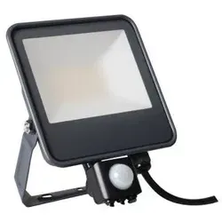 IQ-LED FL-30W-NW-SE Bewegungsmelder Projektor - Effiziente Wegbeleuchtung mit 3450 Lumen und 4000K neutralem Licht. Ideal für Sicherheit und Sichtbarkeit im Außenbereich.