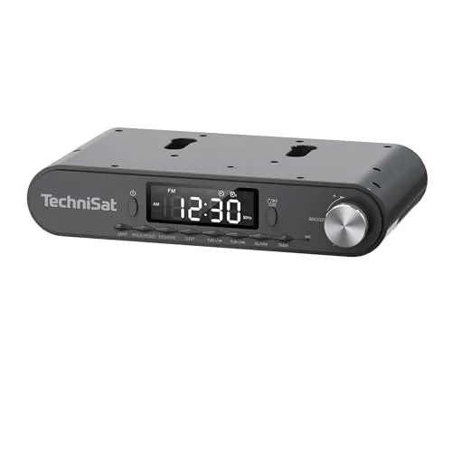 TechniSat Viola Küchenradio - Vielseitiges Unterbau-Radio mit Bluetooth, beeindruckendem Klang und integrierter LED-Beleuchtung – ideal für Küche und Schlafzimmer.