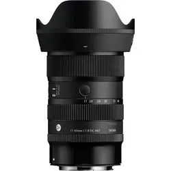 SIGMA 17 - 40 mm f/1.8 Standardzoom Objektiv für Canon R-Mount - Standard-Zoom für Systemkameras mit großer Blendenöffnung von F1.8, hervorragende Bildqualität und vielseitige Anwendung für Foto- und Videoproduktionen.