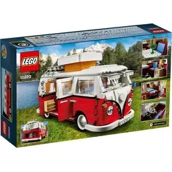 LEGO® 10220 Volkswagen T1 Campingbus - LEGO Set für kreative Köpfe ab 16 Jahren, neu und original verpackt, ideal für Sammler und Fans von klassischem Design.