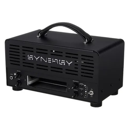 Synergy SYN-20 IR Verstärker - Kompakter 20 Watt E-Gitarrenverstärker mit vielseitigen Preamp-Modulen, MIDI-Schnittstelle und IR Loader. Ideal für Recording und Live-Einsätze, bietet er klassischen Vintage-Sound in einem handlichen Format.