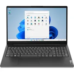 Lenovo Laptop V15 Intel N5100 4-Kern 15,6 FullHD 8GB 512GB SSD Intel UHD Windows 11 Pro - Schwarz