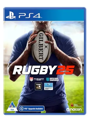 Rugby 25 für PS4 - Erlebe die offizielle Rugby-Weltmeisterschaft 2023 mit Rugby 25 auf PlayStation 4. Mit über 140 lizenzierten Teams und realistischem Gameplay ist es das ultimative Rugby-Erlebnis!