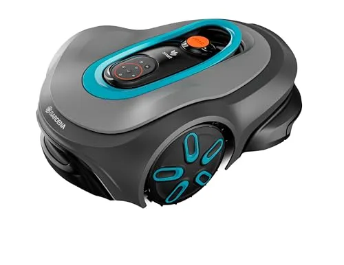 Gardena smart Sileno max 800 Rasenroboter - Modell 2025 mit Gratis-Garage! - Rasenmäher für Flächen bis 800 m², ausgestattet mit LONA Intelligence für präzise Kartografie und App-Steuerung. Genieße den leisen Betrieb mit nur 57 dB!