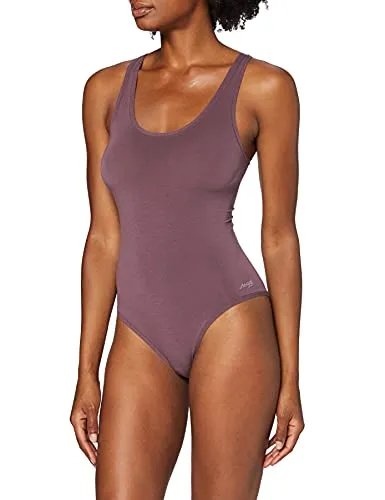 sloggi Damen GO Allround Body Unterwäsche, Kaluha, One - Bodys für Damen; Eine Größe für alle, superweiche Modalware für höchsten Tragekomfort und breite Träger für optimale Unterstützung.