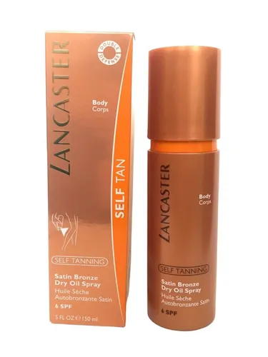 Lancaster Self-Tanning Spray 150 ml - Selbstbräuner für eine natürliche, gleichmäßige Bräune ohne Sonne, schnell trocknend und pflegend für die Haut.