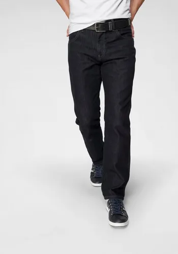 Wrangler Herren Durables Regular Fit Jeans, Rinsewash, 34W/32L - Bequeme Regular Fit Jeans für Herren, ideal für den Alltag. Mit klassischem Design und praktischen Details wie 5 Taschen und ikonischen Wrangler-Nähten. Aus hochwertiger Baumwolle für optimalen Tragekomfort.