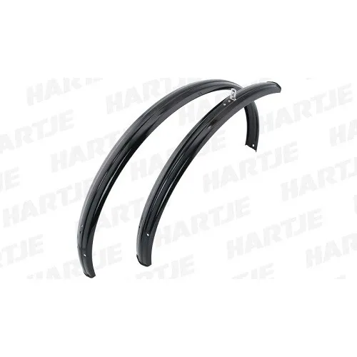 Büchel Schutzblechgarnitur-03411436 Schutzblechgarnitur Schwarz 28" x 1.75, 55 mm