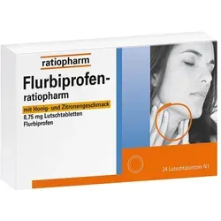 Flurbiprofen ratiopharm 8,75 mg Lutschtabletten