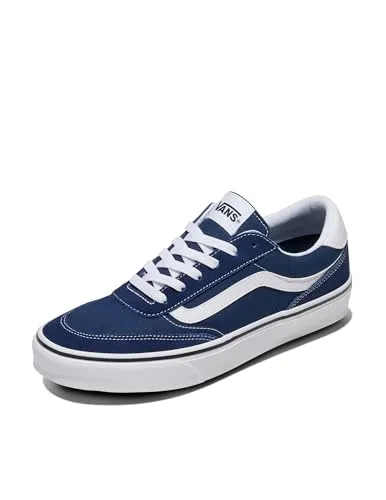 Vans Brooklyn LS Sneaker schwarz 42 EU - Sportliche Sneaker für Skateboarding, aus robustem Suede und Canvas, mit runder Schuhspitze und leicht profiliertem Gummi-Laufsohlenmaterial.