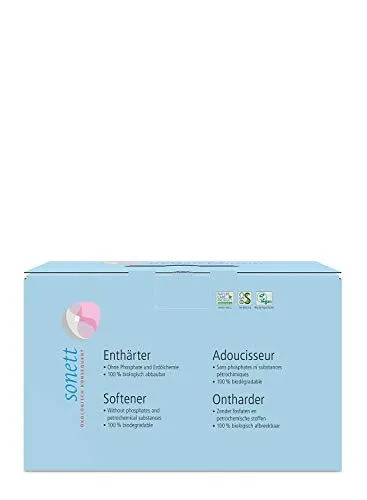 Sonett Enthärter 5kg - Reinigungsmittel, 100 % biologisch abbaubar und ohne Phosphate, ideal für umweltbewusste Haushalte.