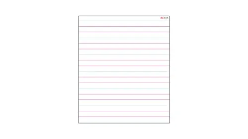 ALLboards Magnetische Whiteboard Folie 80x95 cm LINIERT - Präsentation: Magnetische Folie für Schulgebrauch, trocken abwischbar und einfach zu entfernen, ideal für schnelle Notizen und Präsentationen.