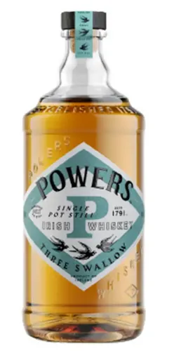 Powers Three Swallow Irish Whiskey 0,7l in Geschenkbox - Erleben Sie den Powers Three Swallow Irish Whiskey 0,7 l in einer eleganten Geschenkbox. Ein charakterstarker Whiskey mit cremigem Mundgefühl und feinen Aromen, ideal für besondere Anlässe und Genussmomente.