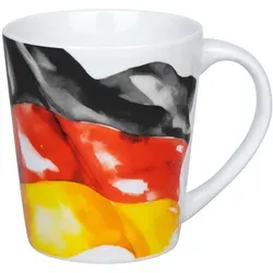 Könitz Becher Flagge Deutschland, 380 ml, Porzellan bunt