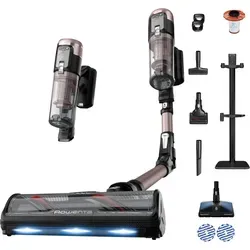 Rowenta RH9CD9E0 X-Force Flex 16.60 - Kabelloser Stabstaubsauger mit Mopp und 120 min Laufzeit. Ideal für alle Bodenarten, energieeffizient und mit praktischem LED-Display für einfache Nutzung.