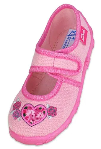 Beck Mädchen Darling Hausschuh, Pink, 26 EU