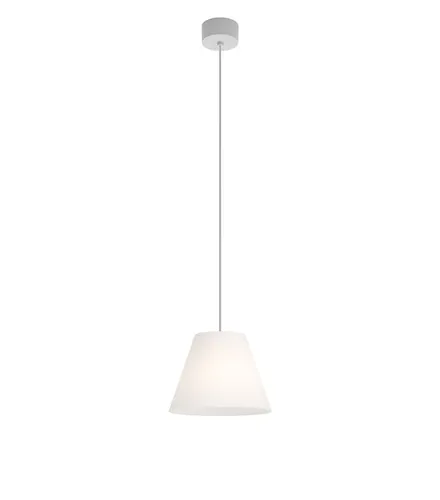Rotaliana Dina H1 Pendelleuchte weiß - Moderne Pendelleuchte mit konischem Lampenschirm aus Polycarbonat, ideal für stilvolle Beleuchtung in jedem Raum.