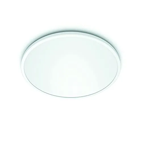 PHILIPS 3-in-1 LED Leuchte SceneSwitch CL550, Dimmen ohne Dimmer - Deckenleuchte mit 3 Helligkeitseinstellungen, kein Dimmer erforderlich. Genießen Sie komfortables, augenschonendes Licht und sparen Sie bis zu 90% Energie.