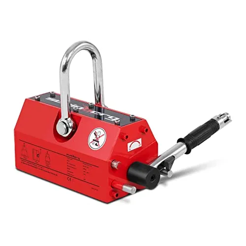 Steinberg Systems Magnetheber 1000 kg - Magnete & Hebemagnete mit 1000 kg Hebeleistung und 3000 kg Zugkraft, ideal für schwere Lasten, sicher und stromunabhängig.