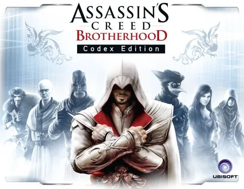 Assassin's Creed Brotherhood - Limited Codex Edition (uncut) - Exklusive Limited Codex Edition des beliebten Spiels, bietet ungeschnittene Action und zusätzliche Inhalte für ein intensives Gaming-Erlebnis.