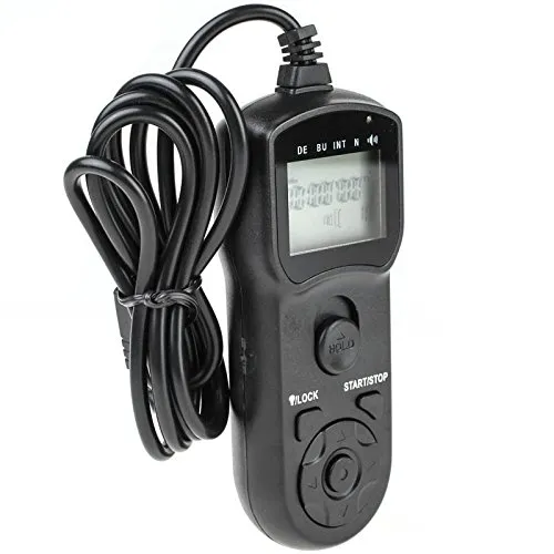 Enjoyyourcamera TM-F2 Timer-Auslöser (Fernauslöser, Auslösekabel) für Sony Multi Terminal Micro USB-Anschluss (RM-VPR1) - z.B. für Sony Alpha a7S a7R a7 a6000 a5000 a3000 SLT-a58 NEX-3N CyberShot DSC-HX400V DSC-HX400 DSC-HX300 DSC-HX60V DSC-HX60 DSC-HX50V DSC-RX100III DSC-RX100II (made by JJC)