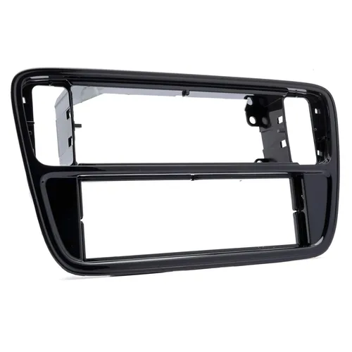 Din-Radiorahmen für VW Up, Skoda Citigo, Seat Mii - Einfache Installation eines 1 DIN Aftermarket-Radios, passend für VW Up, Skoda Citigo und Seat Mii. Der Rahmen bietet eine ästhetische Lösung und kommt mit Halterungen und Schrauben für eine passgenaue Montage.