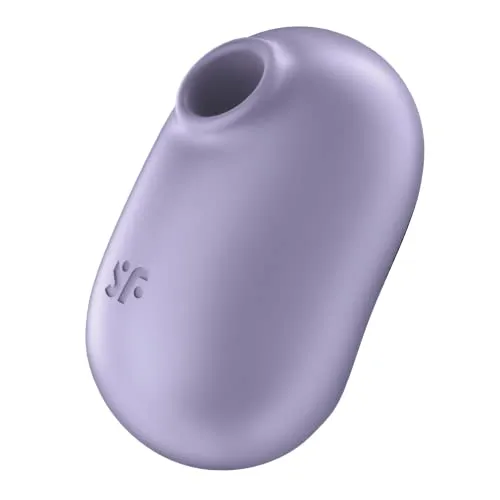 Satisfyer, Vibrator, Druckwellenvibrator, 'Pro To Go 2', 8,5 cm, ideal für unterwegs, 2 Motoren, Farbe:Violett