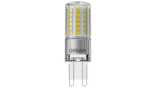 OSRAM PIN G9 LED Lampe 4,8W warmweiß - Hochwertige LED-Lampe mit 4,8W, die herkömmliche 48W-Lampen ersetzt. Ideal für stimmungsvolle Lichtakzente in Wohnräumen und Gastronomie. Lange Lebensdauer von bis zu 15.000 Stunden.