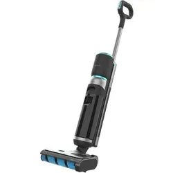 CECOTEC FreeGo Wash&Vacuum - Elektrischer Wischmopp mit 200 Watt, der gleichzeitig saugt und wischt. Ideal für effiziente Reinigung mit 35 Minuten Laufzeit und selbstreinigender Basis für einfache Pflege.