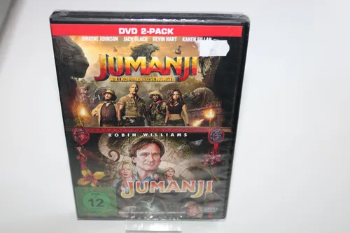 Jumanji / Jumanji: Willkommen im Dschungel (2 DVDs)- NEU !
