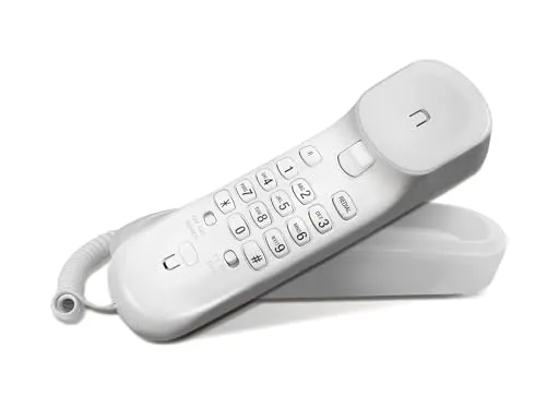 VTech CD1100 Schnurgebundenes Telefon - Festnetztelefon mit Wandmontagefunktion, hochwertiger Klangqualität und Anrufer-ID-Display – ideal für zuverlässige Kommunikation in jedem Zuhause oder Büro.