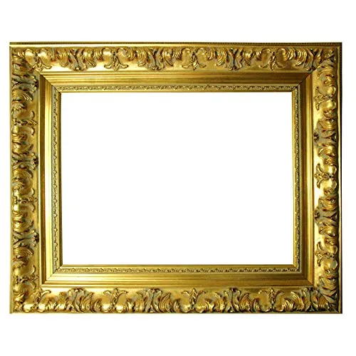 Barockrahmen Gold fein verziert 979 ORO, 60x80 cm Leerrahmen