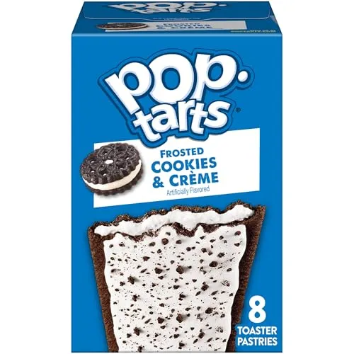 Pop Tarts 8 Frosted Cookies & Crème Toaster Gebäck 384 g