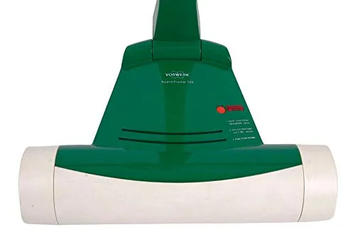 Vorwerk Teppichreiniger VTF 733 - Elektrischer Teppichfrischer für Kobold Modelle - Teppichkehrer für die gründliche Reinigung und Auffrischung von Teppichen. Ideal für Kobold VK 120 bis 135, inklusive 2 Packungen Reinigungspulver. 3 Jahre Garantie!
