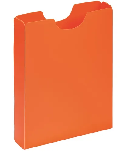 PAGNA Heftbox DIN A4 Hochformat aus PP orange