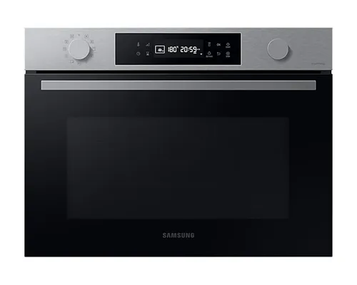 Samsung Kompaktofen mit Mikrowelle NQ5B4553FBS U1 - 45 cm, WiFi-Steuerung, 20 Automatikprogramme, einfache Reinigung und personalisierte Rezeptvorschläge mit SmartThings Cooking