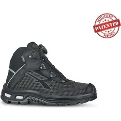 U-Power Hochschuh KORA S3 WR HI CI HRO SRC - Robuster Sicherheitsschuh für extreme Bedingungen, wasserfest und hitzebeständig, ideal für Bau und Industrie.