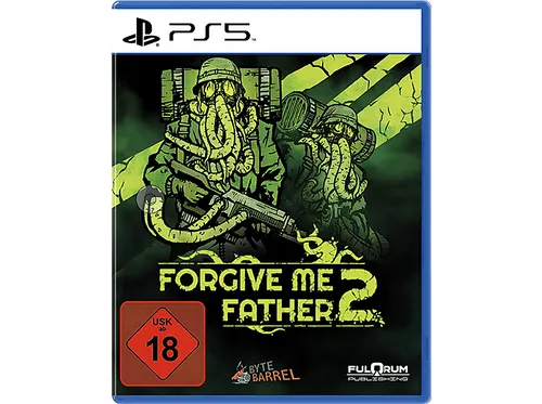 Forgive Me Father 2 - PS5 - Erlebe einen spannenden Albtraum im Old-School-FPS-Stil mit einzigartigem Comic-Design. Kämpfe gegen groteske Feinde und nutze Wahnsinn als deine stärkste Waffe.