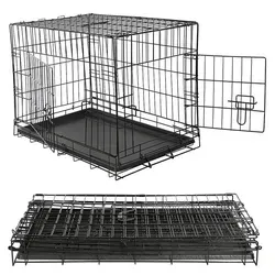 Mucola Faltbare Hundetransportbox 120x80,5x75 cm - Geräumige und sichere Hundebox für stressfreies Reisen, klappbar für einfachen Transport und vielseitig einsetzbar als Ruheplatz.