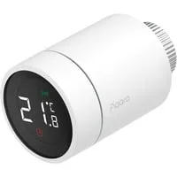Aqara Smartes Heizkörperthermostat E1 - Heizkörperventil mit Sprachsteuerung, energieeffizient und kompatibel mit HomeKit, Alexa, Google Assistant und SmartThings