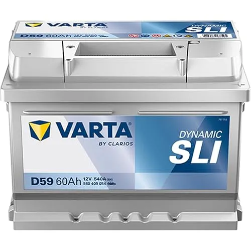 VARTA Autobatterie 12V 60Ah Starterbatterie 540A - Hochleistungs-Bleisäure-Batterie mit 540A Kaltstartstrom, ideal für zuverlässige Fahrzeugstarts und inbegriffenem Batteriepfand.