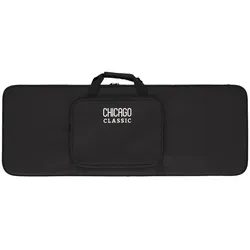 Chicago Classic Lightweight Koffer E-Gitarre Schwarz - Leichter Softcase für E-Gitarren und Bässe, ideal für sicheren Transport und Aufbewahrung. Robustes Material schützt vor Kratzern und Stößen.